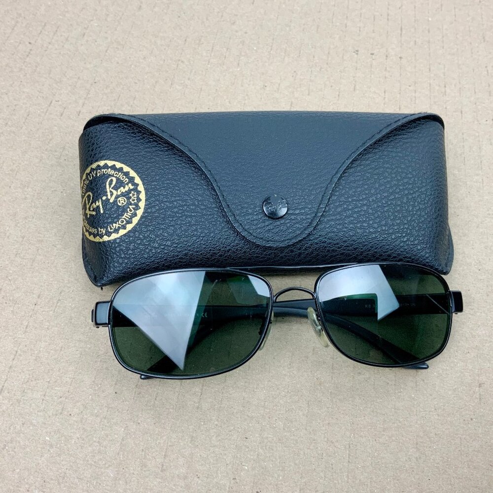 Ray-Ban Black Pilot Eyeglasses RB 3273 006 57-17 Frames Only - Picture 2 of 16